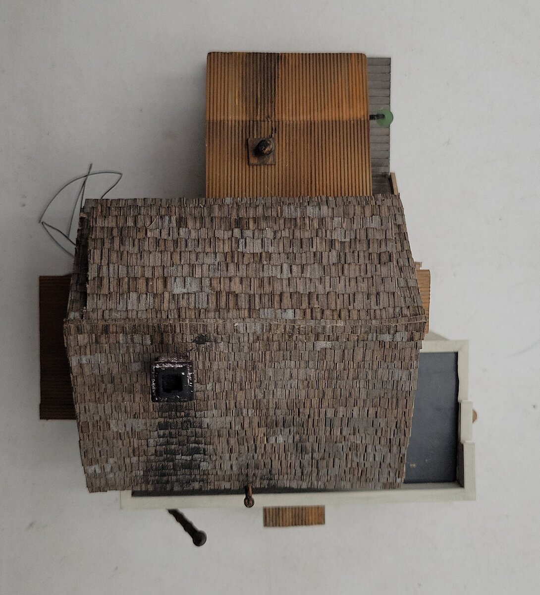 Bar Mills 3 HO Hurst Boiler and Welding Model Building Kit-Assembled EX
