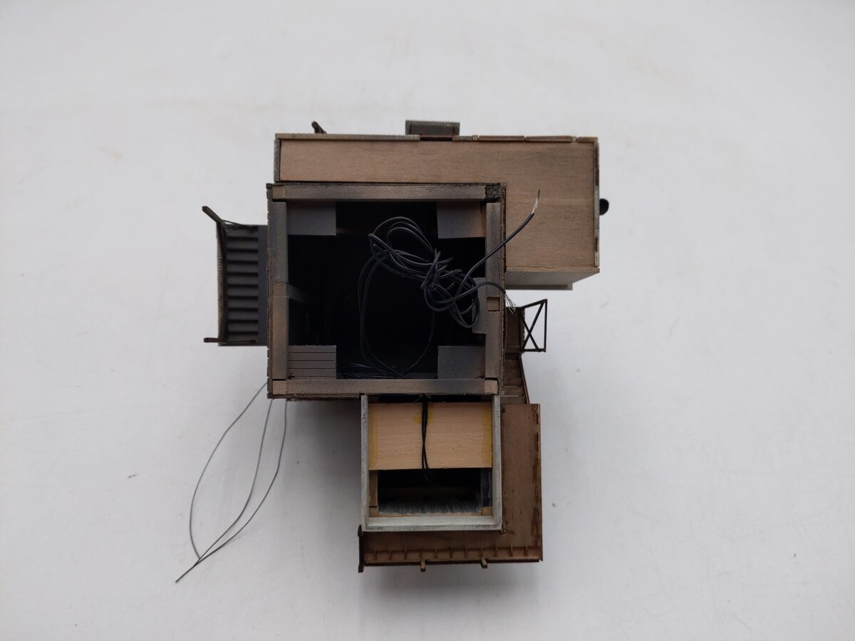Bar Mills 3 HO Hurst Boiler and Welding Model Building Kit-Assembled EX