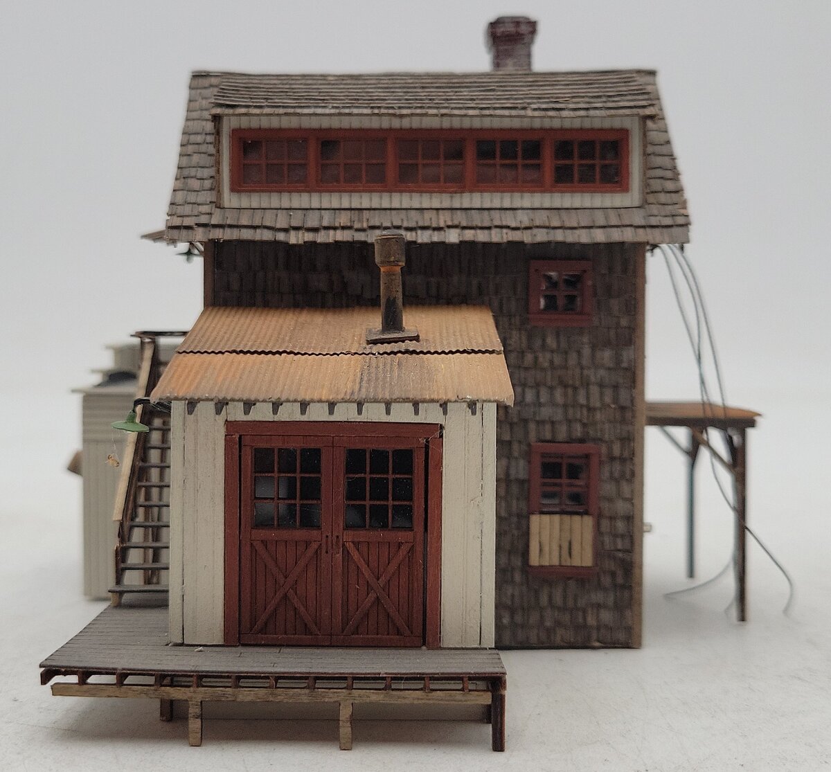 Bar Mills 3 HO Hurst Boiler and Welding Model Building Kit-Assembled EX