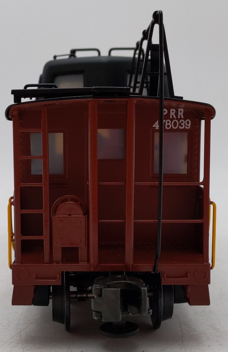 Lionel 6-51702 O Gauge BRASS Pennsylvania N-8 Smoking Caboose #478039 EX/Box
