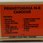 Lionel 6-51702 O Gauge BRASS Pennsylvania N-8 Smoking Caboose #478039 EX/Box