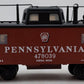 Lionel 6-51702 O Gauge BRASS Pennsylvania N-8 Smoking Caboose #478039 EX/Box