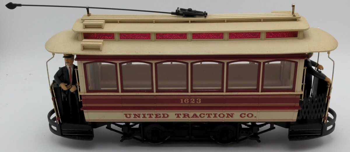 Bachmann 93939 G Gauge Big Haulers Closed Street Car EX/Box