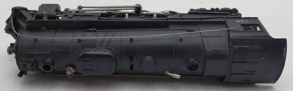 Lionel 736 Vintage O Berkshire 2-8-4 Steam Locomotive VG