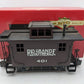 Bachmann 93142 G Rio Grande Southern 4-Wheel Wood Bobber Caboose #401 EX/Box