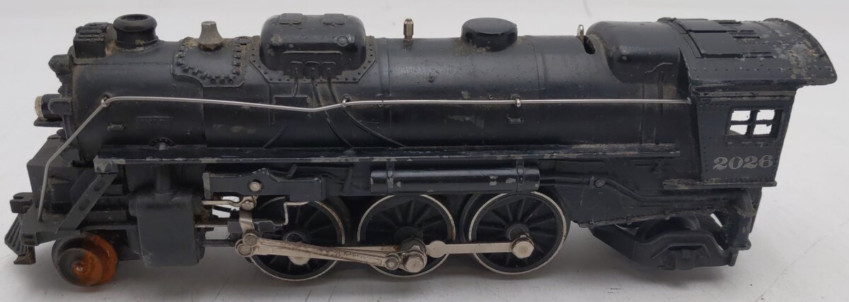Lionel 2026 Vintage O 2-6-2 Die-Cast Steam Locomotive - Early Version VG