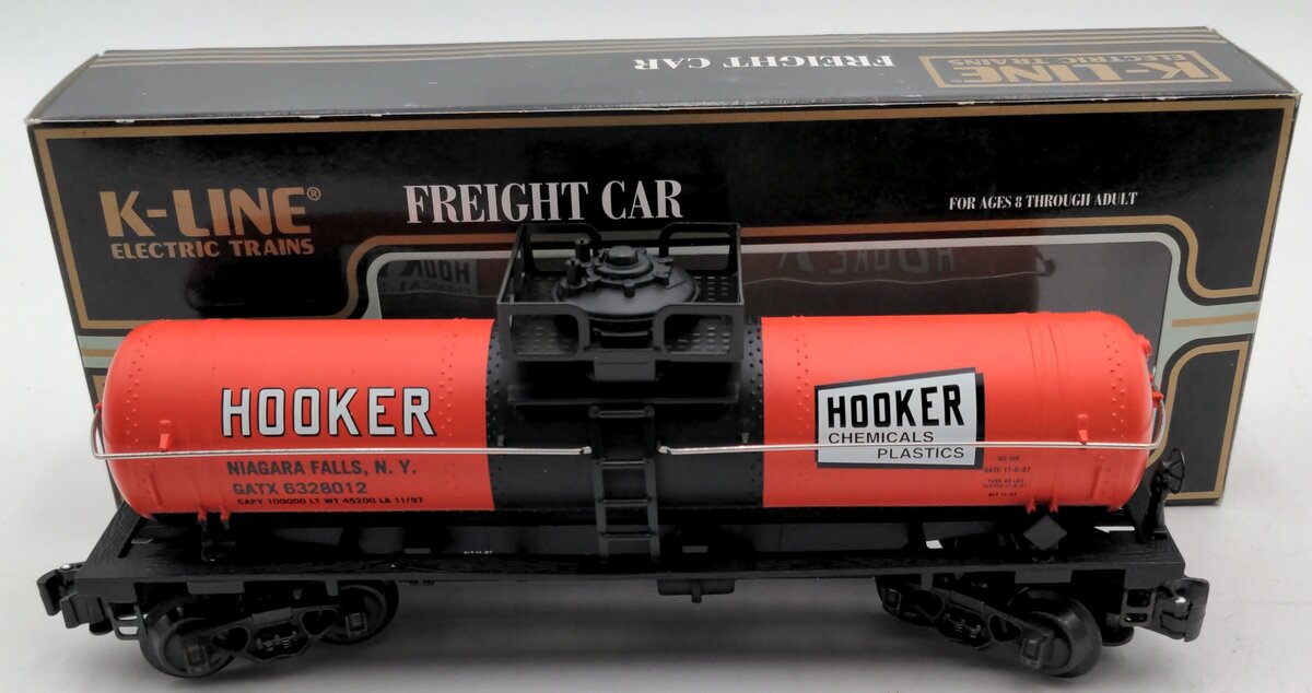 K-Line K632-8012 O Gauge Hooker Single Dome Tank Car LN/Box