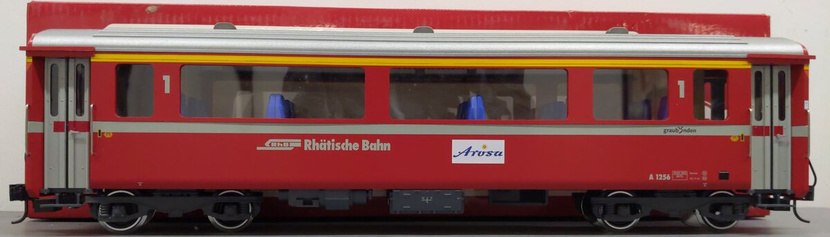 LGB 37676 G Scale RHB Passenger Car #A 1256