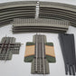 Lionel O Gauge FasTrack Assortment: #12039, 12036, 12019, 12015, 12041 [23] EX