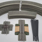 Lionel O Gauge FasTrack Assortment: #12039, 12036, 12019, 12015, 12041 [23] EX
