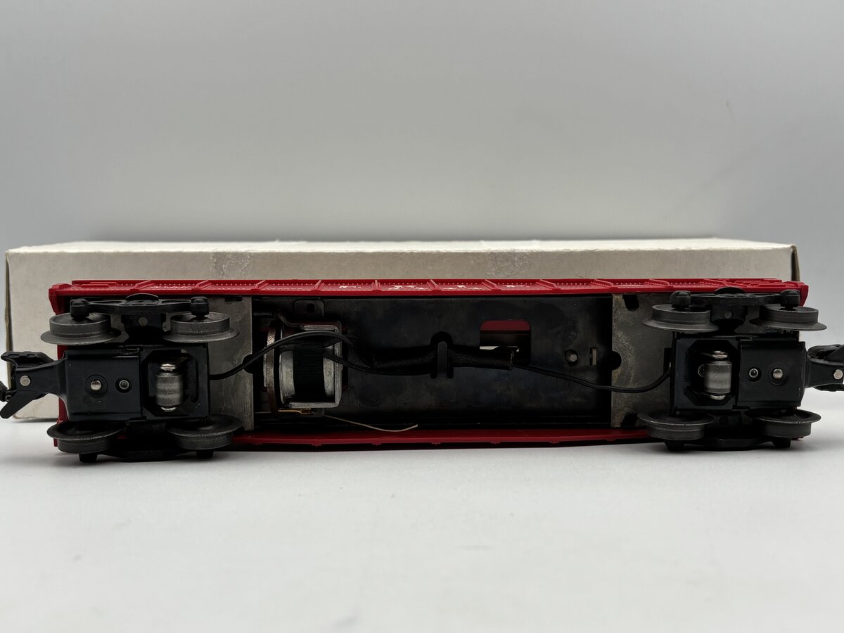 Lionel 3444 Vintage O Gauge Erie Operating Cop & Hobo Car EX