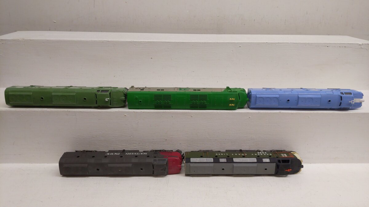 Rivarossi HO Scale Assorted CUSTOM Diesel Locomotives: 2992, 7000, 666, 432 [5] VG
