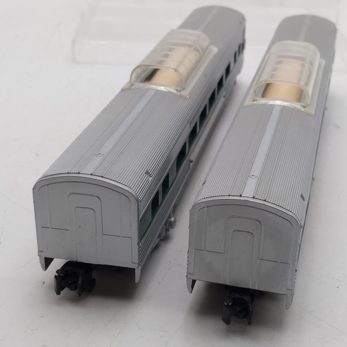 American Flyer 962 Vintage S American Flyer Lines Hamilton Vista Dome Cars [2] VG