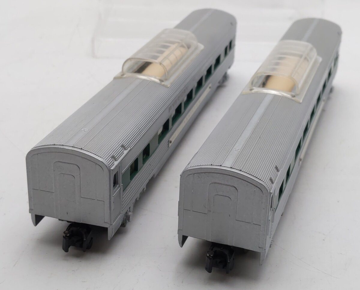 American Flyer 962 Vintage S American Flyer Lines Hamilton Vista Dome Cars [2] VG