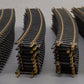 Atlas 0535 HO Code 83 Nickel Silver Rail 22" Radius Curved Track (59) VG