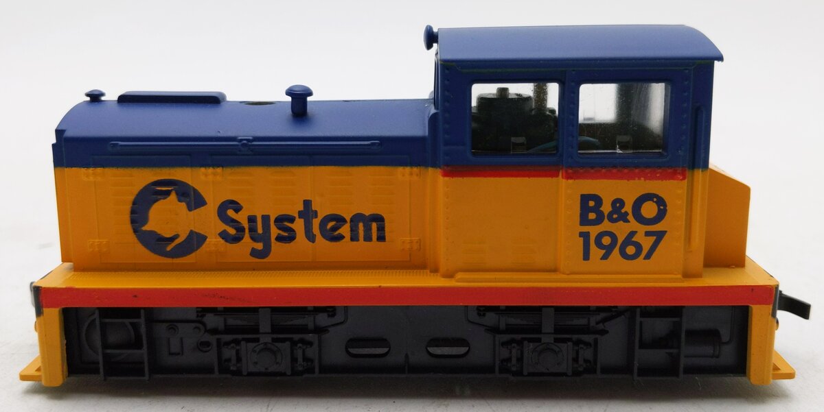Model Power 6678 HO B&O Chessie Diesel Switcher #1967 EX/Box