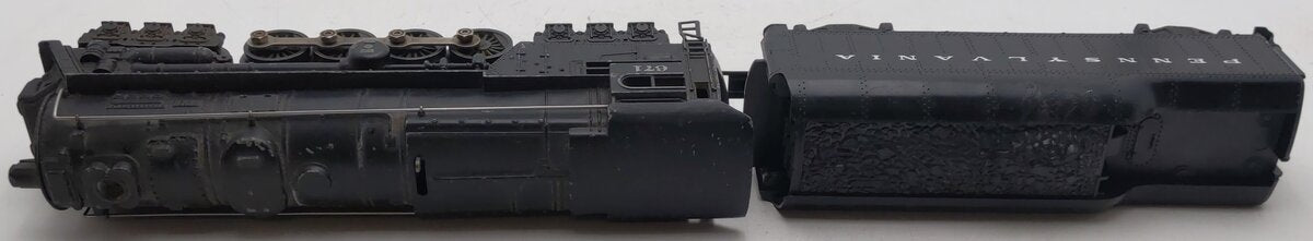 Lionel 671 Vintage O 6-8-6 Die-Cast Steam Turbine Locomotive w/2046W Tender VG
