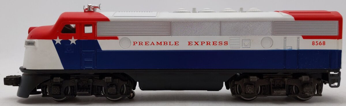 Lionel 6-8568 O Gauge Preamble Express F3 A Diesel Locomotive #8568 EX