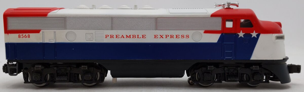 Lionel 6-8568 O Gauge Preamble Express F3 A Diesel Locomotive #8568 EX