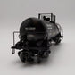 K-Line K-90014 O Gauge Burlington Northern Unibody Single Dome Tank Car #875046 NIB