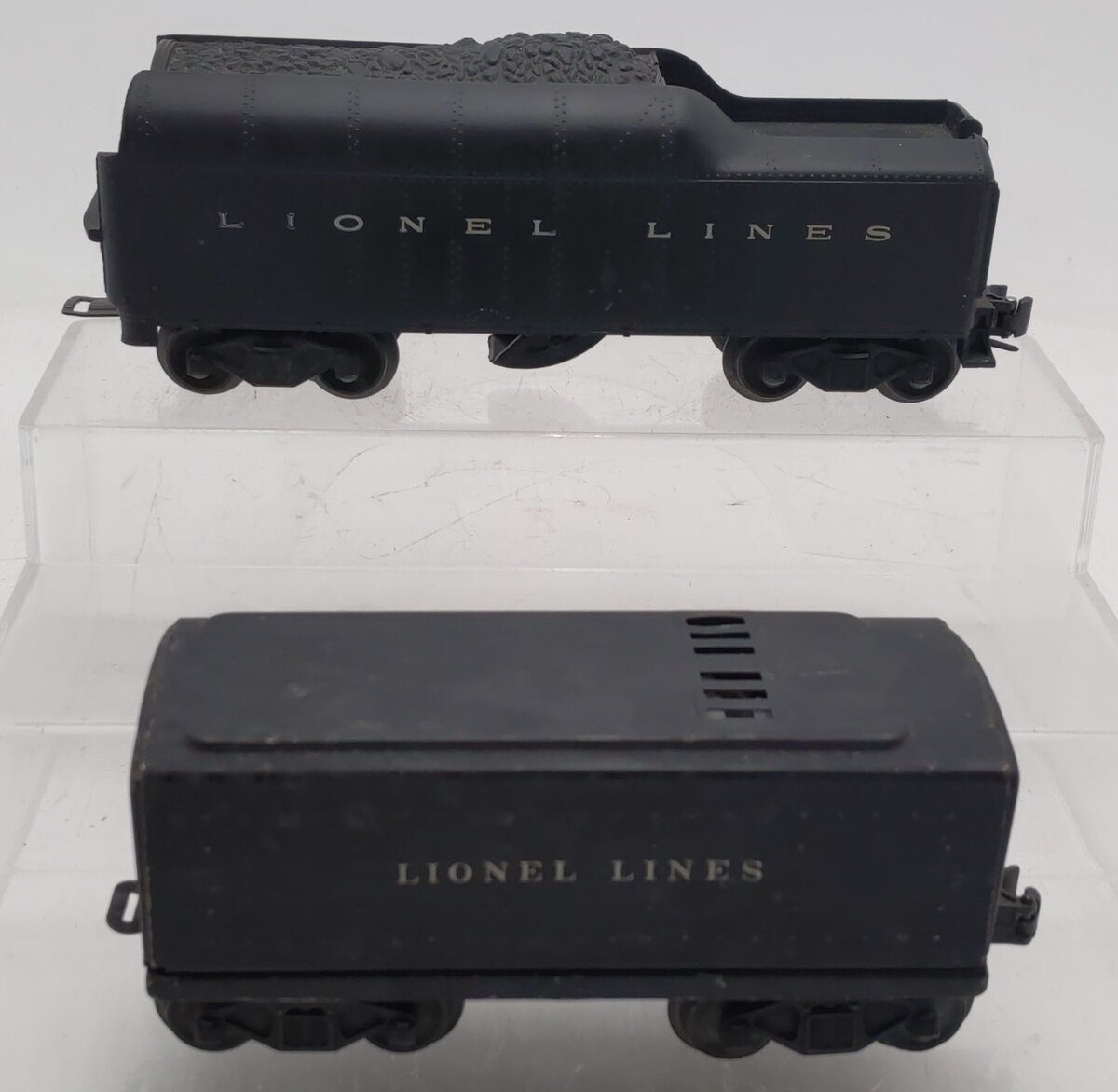 Lionel Vintage O Gauge Whistle Tenders: 6654W & 2046W [2] VG