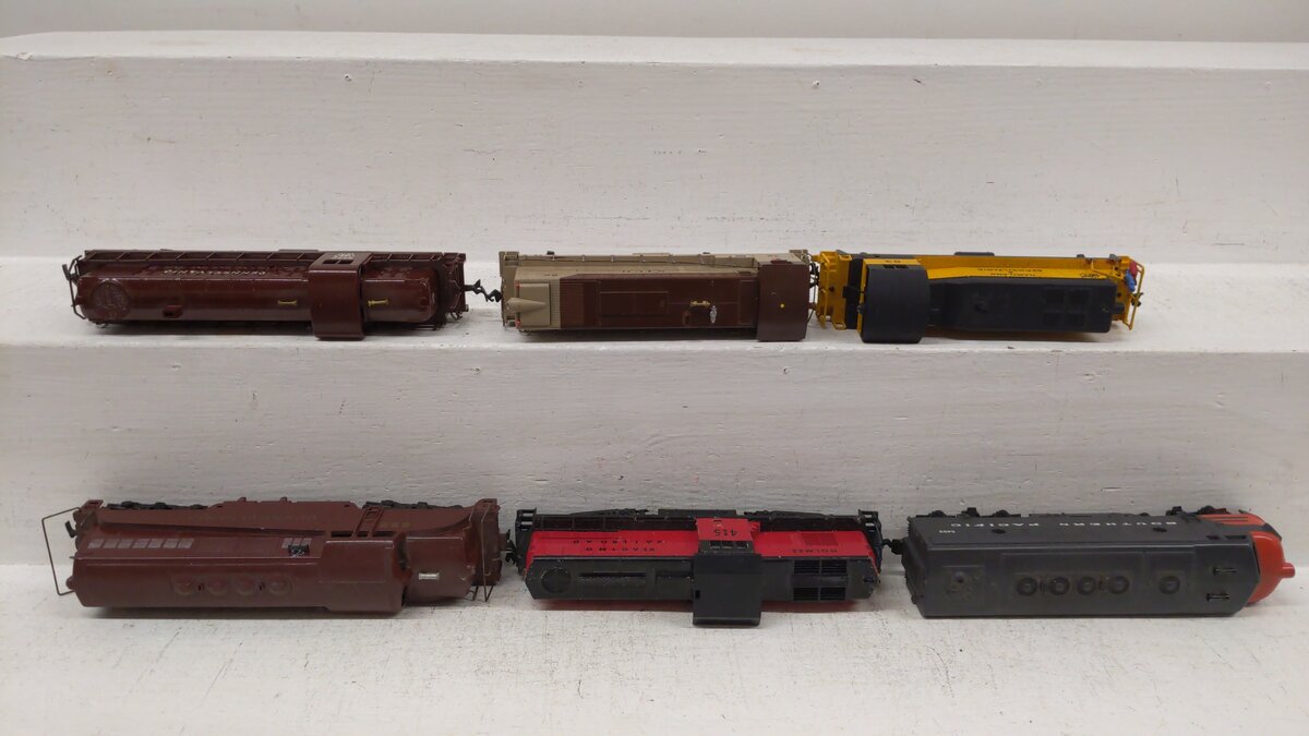 Mehano, AHM, & Other HO Scale Assorted CUSTOM Diesel Locomotives [6] VG
