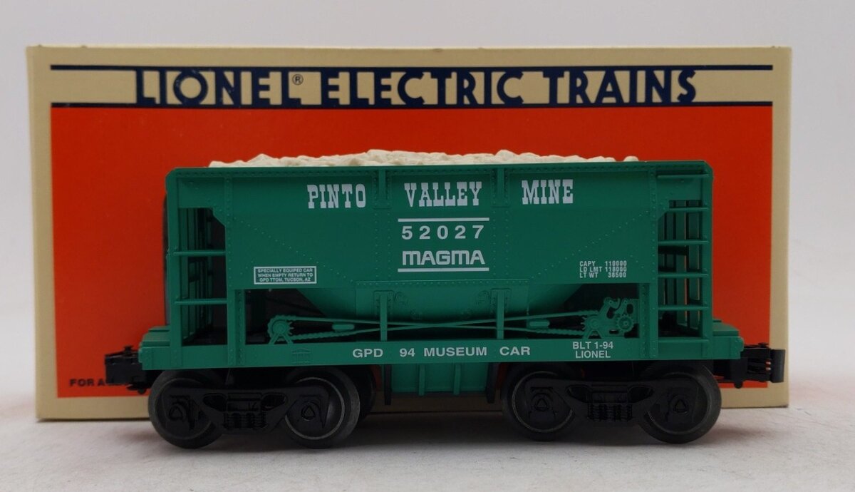 Lionel 6-52027 O Gauge 1994 Gadsden Pacific Museum Ore Car #52027 LN/Box