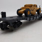 Lionel 6-16954 O Gauge New York Central Flatcar with ERTL Scraper #6424 EX/Box
