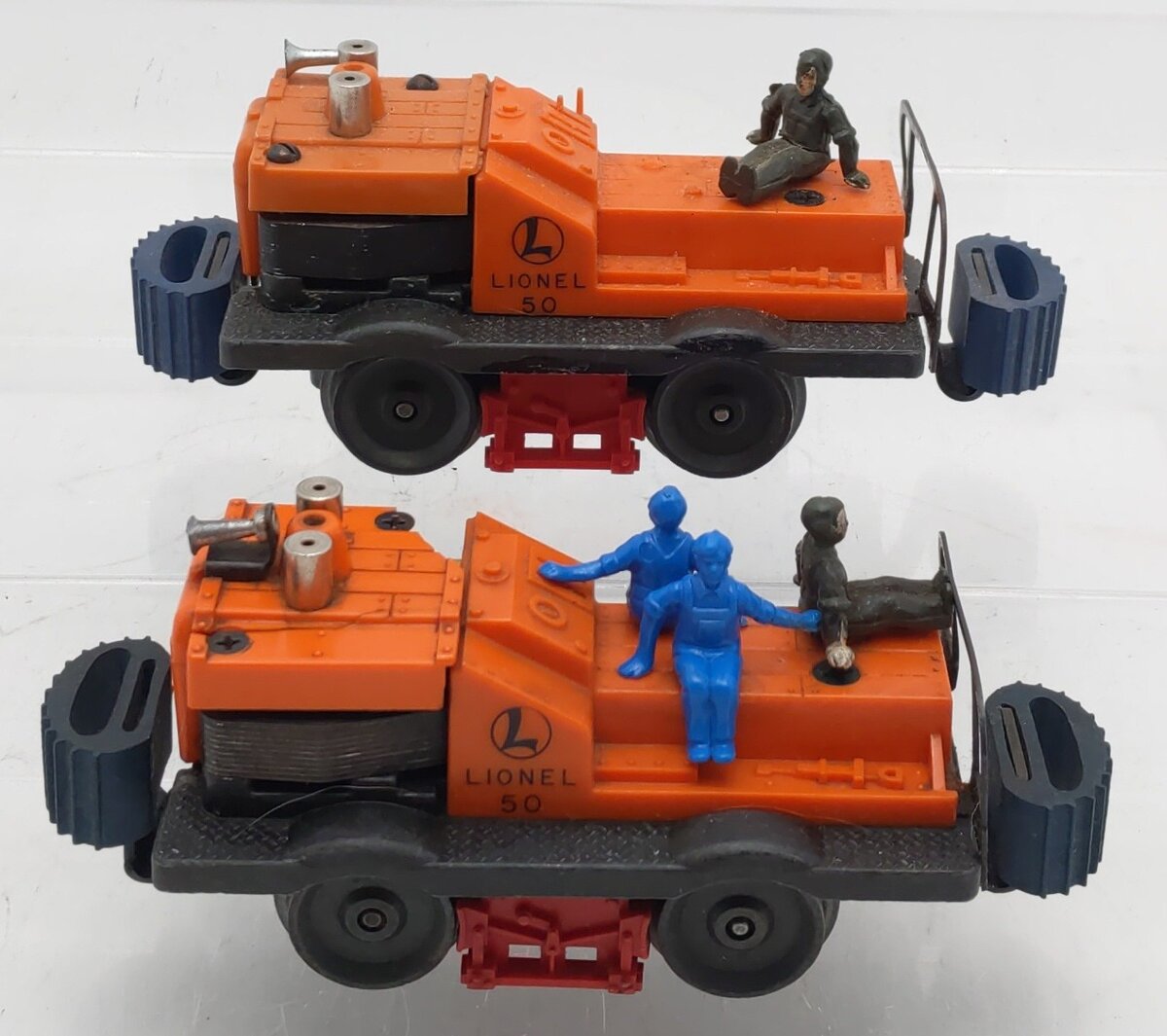 Lionel 50 Vintage O Gauge Postwar Motorized Gang Cars [2] VG