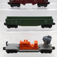 Lionel Vintage O Gauge Freight Cars #6457,25000,3620,3472,6462 [5] VG