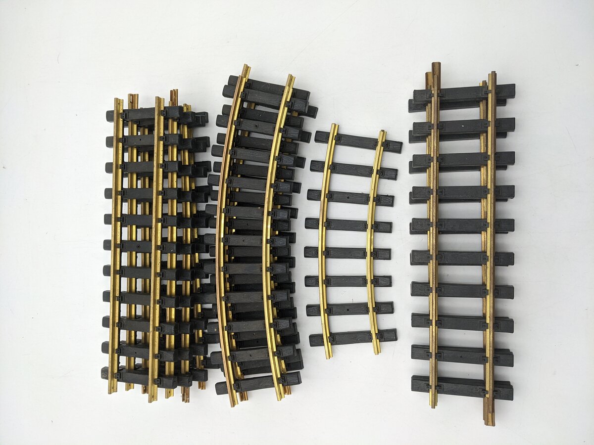 Aristo-Craft & USA Trains G Scale Assorted Straight & Curved Track Sections [10] EX