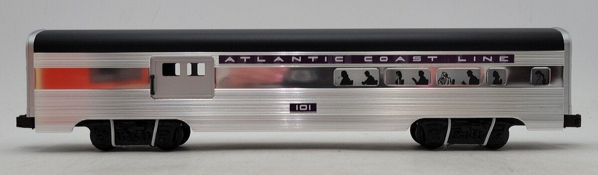 Lionel 6-19155 O Gauge Atlantic Coast Line Aluminum Combination Car #101 NIB