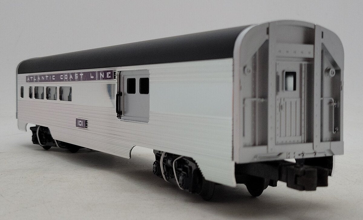 Lionel 6-19155 O Gauge Atlantic Coast Line Aluminum Combination Car #101 NIB