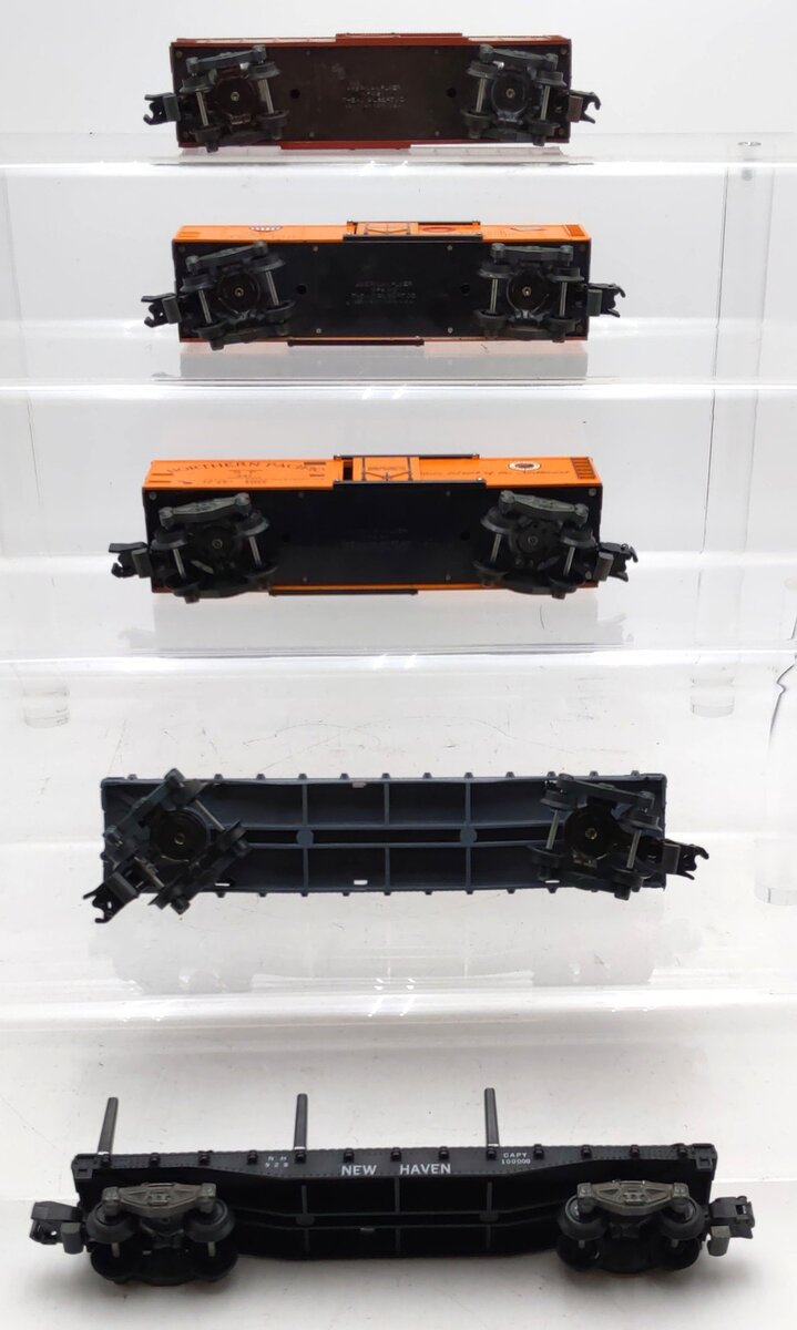 American Flyer Vintage S Scale Freight Cars #942,988,928,947,42597 [5] VG