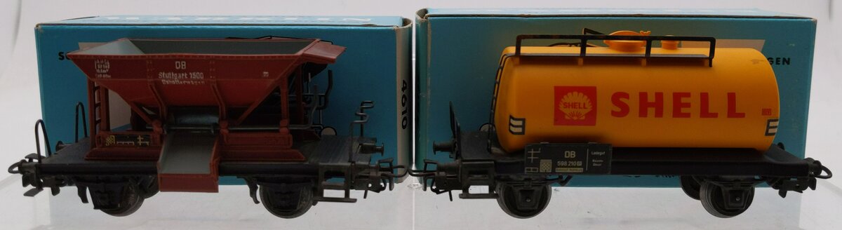 Marklin HO Scale Assorted Freight Cars: 598210, 1500 [2] EX/Box
