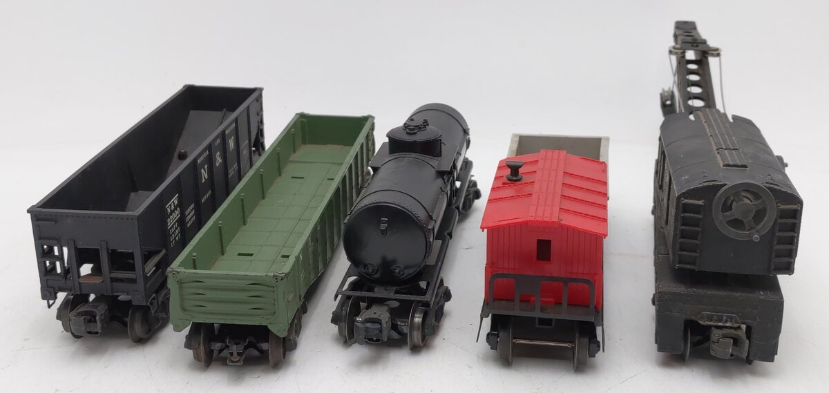 Lionel Vintage O Gauge Freight Cars #22000,6462,6025,6460,6119 [5] VG