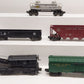 Lionel Vintage O Freight Cars: 6462, 643625, 6572, 2460, 6465 [5] VG