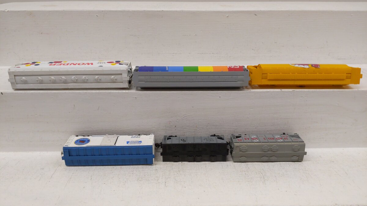 AHM, Bachmann & Other HO Scale Assorted Freight Cars: 42674, 370708, 4103 [6] VG
