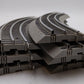 Lionel 6-12015 FasTrack O36 45-Degree Curved Track (7) LN