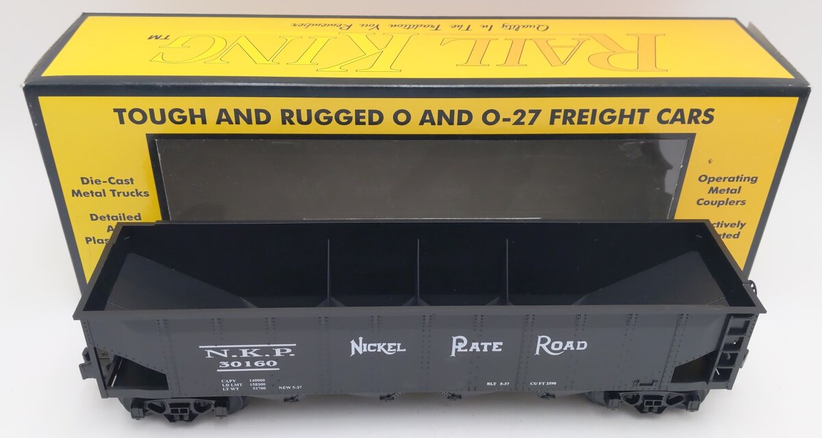 MTH 30-7505 Nickel Plate Road 4-Bay Hopper NIB
