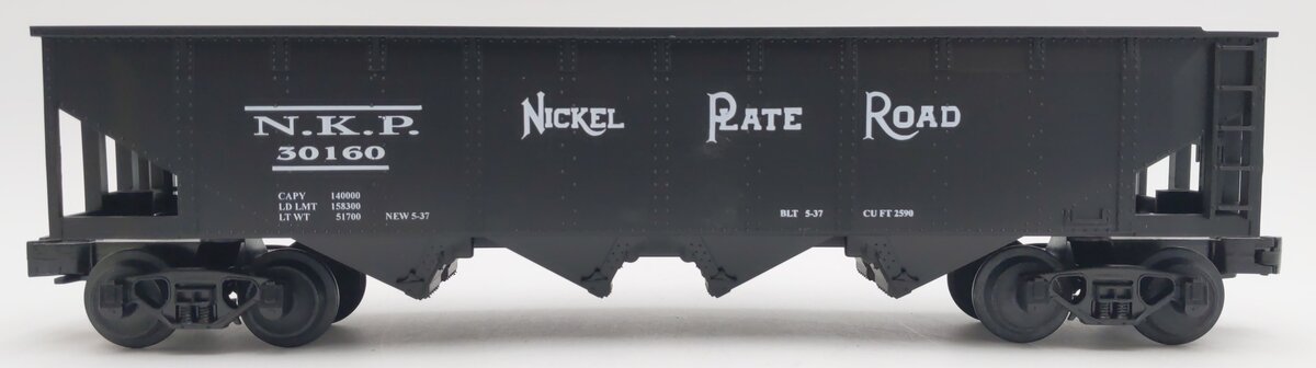 MTH 30-7505 Nickel Plate Road 4-Bay Hopper NIB