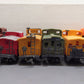 AHM, Life Like, & Mantua HO Scale Assorted Cabooses: 90262, 999850, 477504 [6] VG