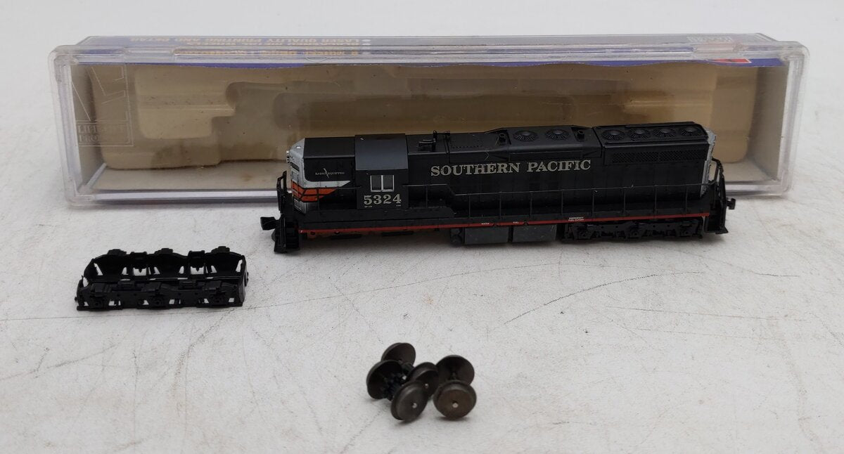 Life Like 7729 N Scale Southern Pacific SD7 Diesel Locomoitve #5324 EX/Box