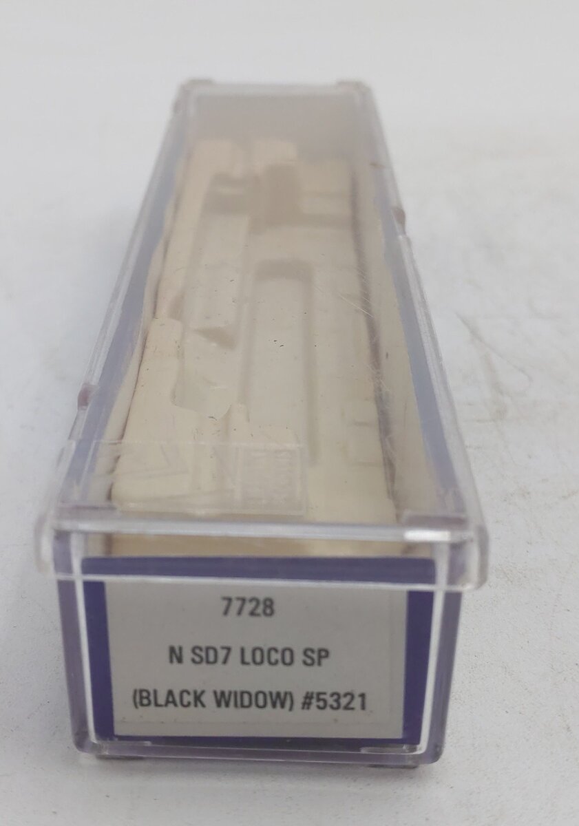Life Like 7729 N Scale Southern Pacific SD7 Diesel Locomoitve #5324 EX/Box