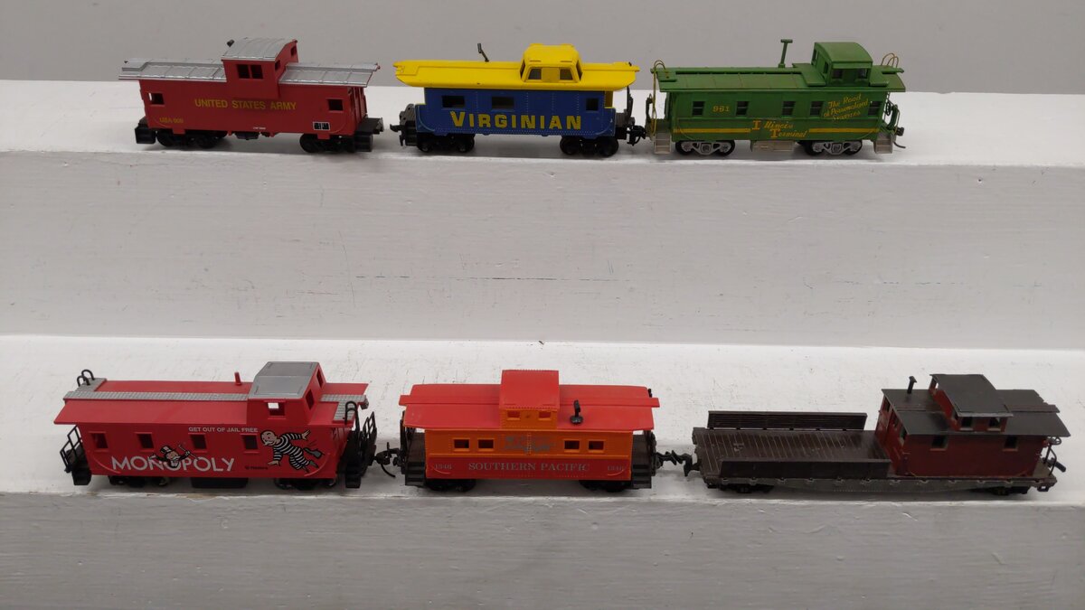 Mantua, Tyco, Life Like & Other Assorted Freight Cars: 961, 909, 1346 [6] VG