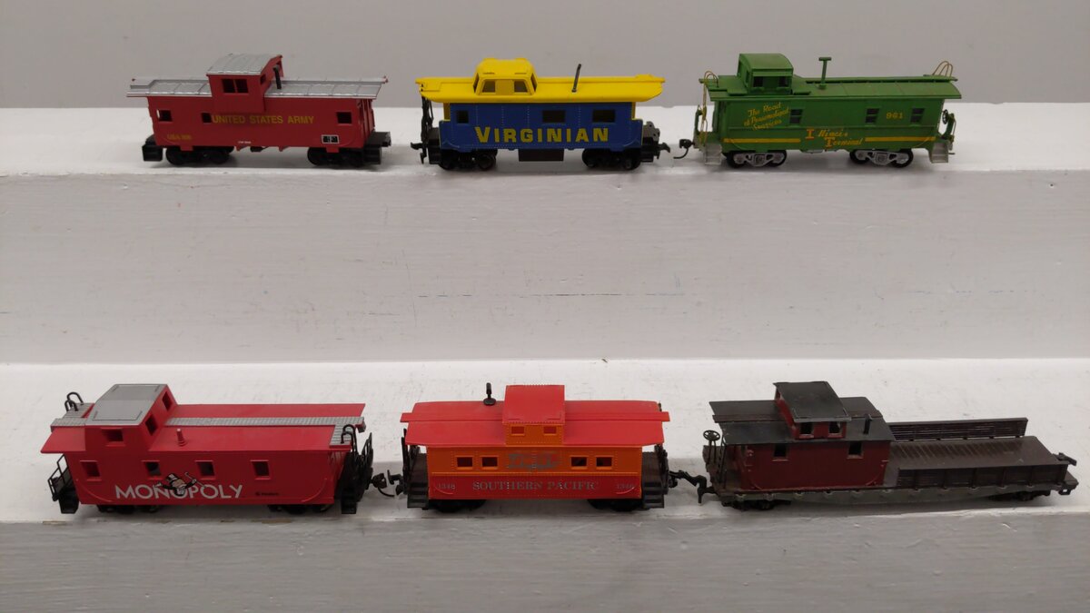Mantua, Tyco, Life Like & Other Assorted Freight Cars: 961, 909, 1346 [6] VG