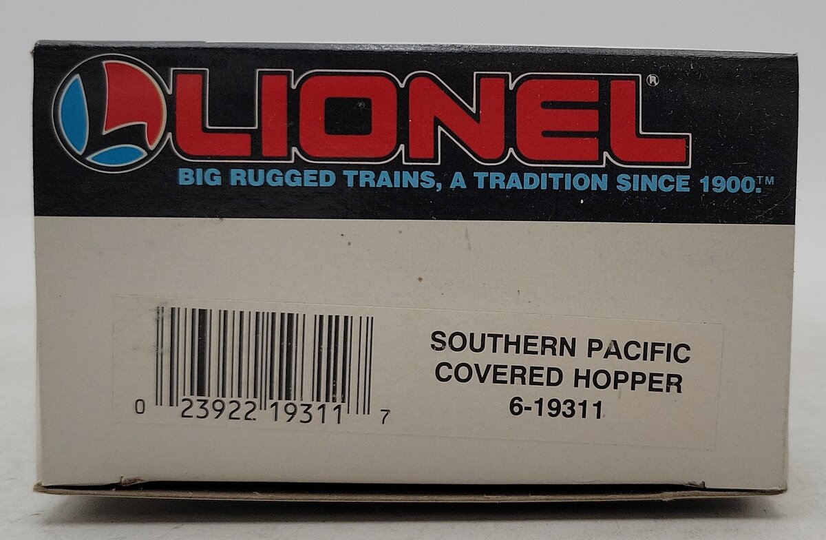 Lionel 6-19311 O Gauge Southern Pacific Covered Quad Hopper LN/Box