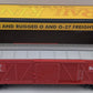MTH 30-7108 O Gauge Santa Fe Red & Silver Semi-Scale Stock Car #26425 NIB