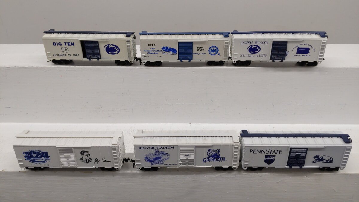 Accurail & Other HO Scale Assorted Box Cars: 8, 2723 [6] VG