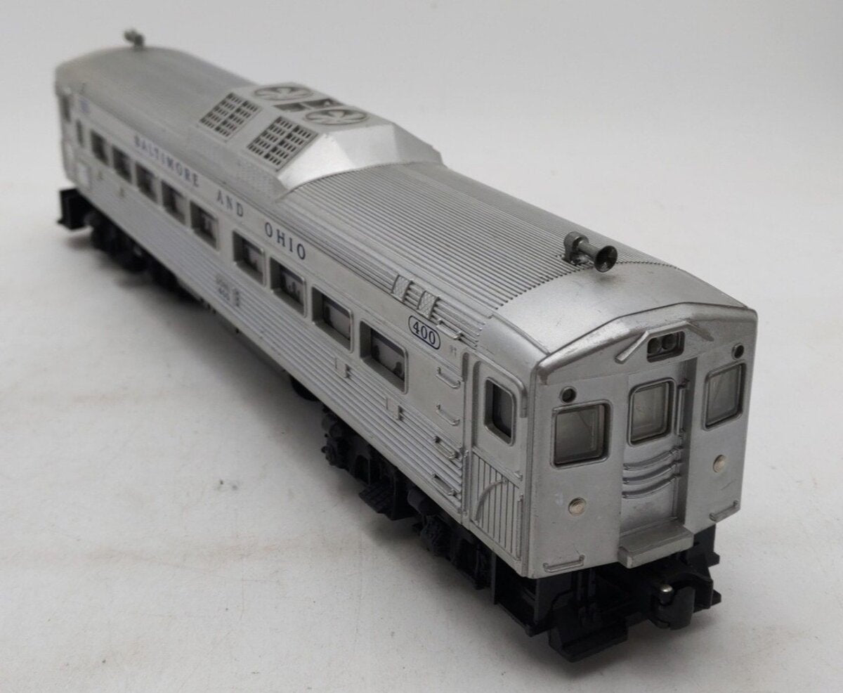 Lionel 400 Vintage O Powered Baltimore & Ohio Commuter Car VG